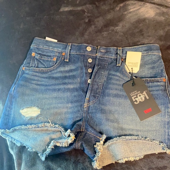 Levi's Pants - Levi’s Premium 501 signature shorts
